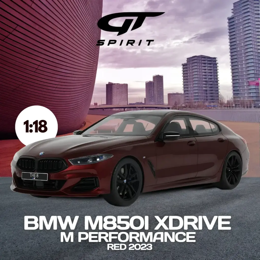 BMW M850i xDrive - Red Shadow Edition by GT Spirit (1:18)